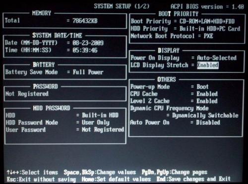 ToshibaʼǱBIOS˵